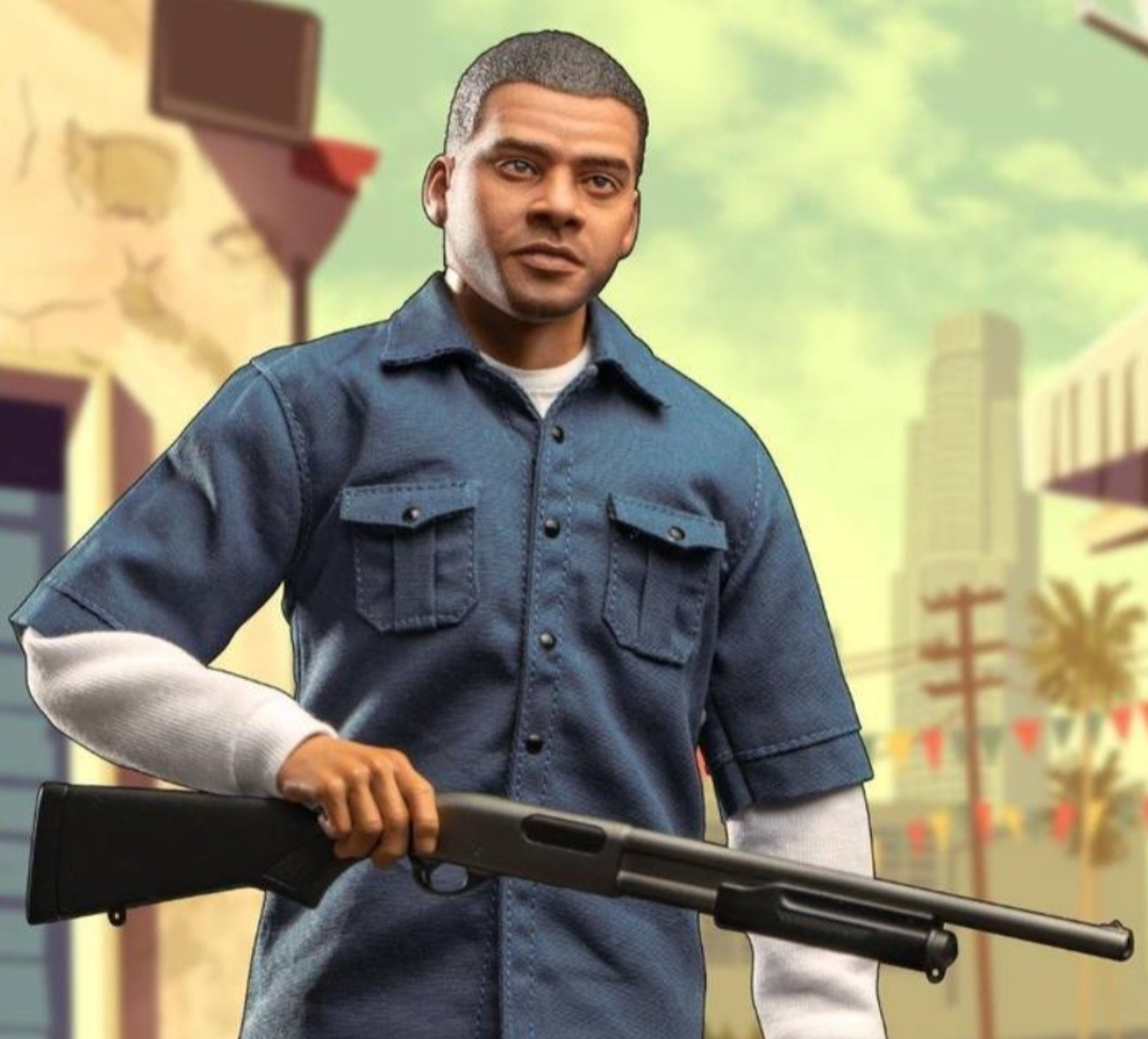 CCToys GTA V Franklin Clinton 1/6 Scale Action Figure /Extremely Rare