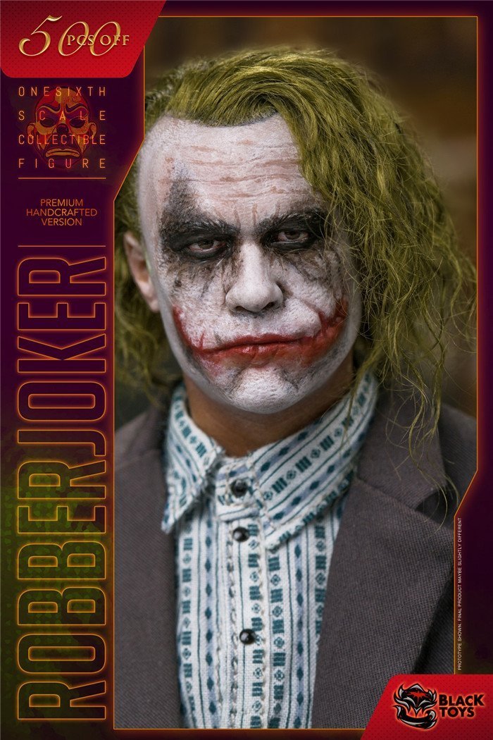 Black Toys The Dark Knight Joker (Bank robbery edition ) -