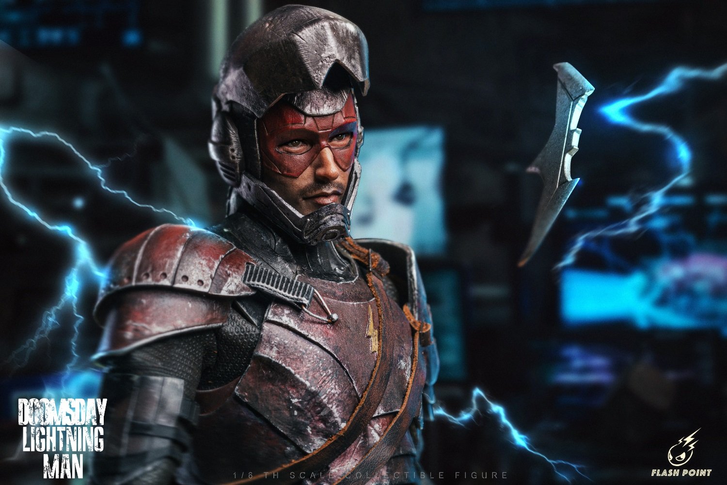 Knightmare Flash (Doomsday Lightning Man) 1/6 Scale Action