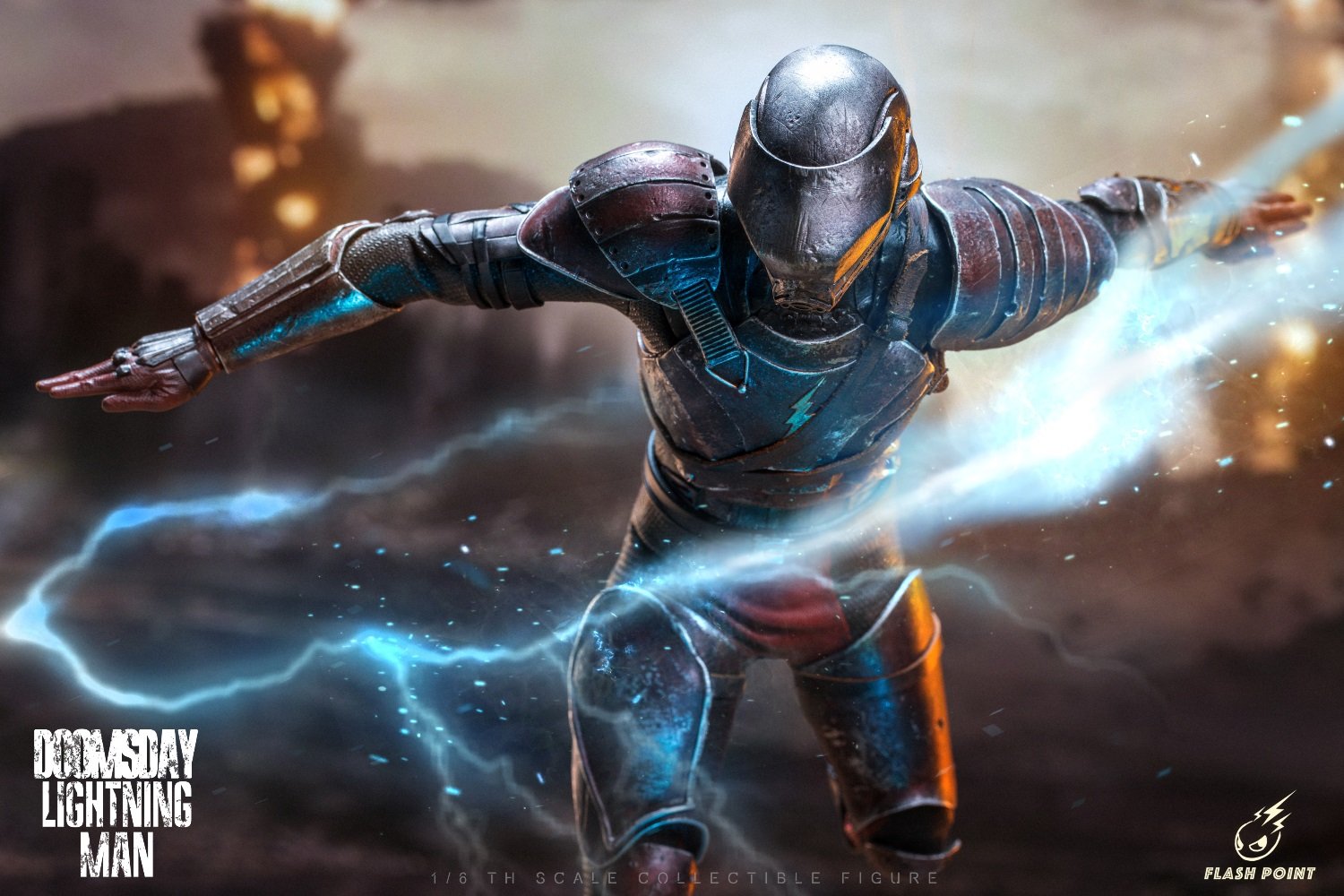 Knightmare Flash (Doomsday Lightning Man) 1/6 Scale Action