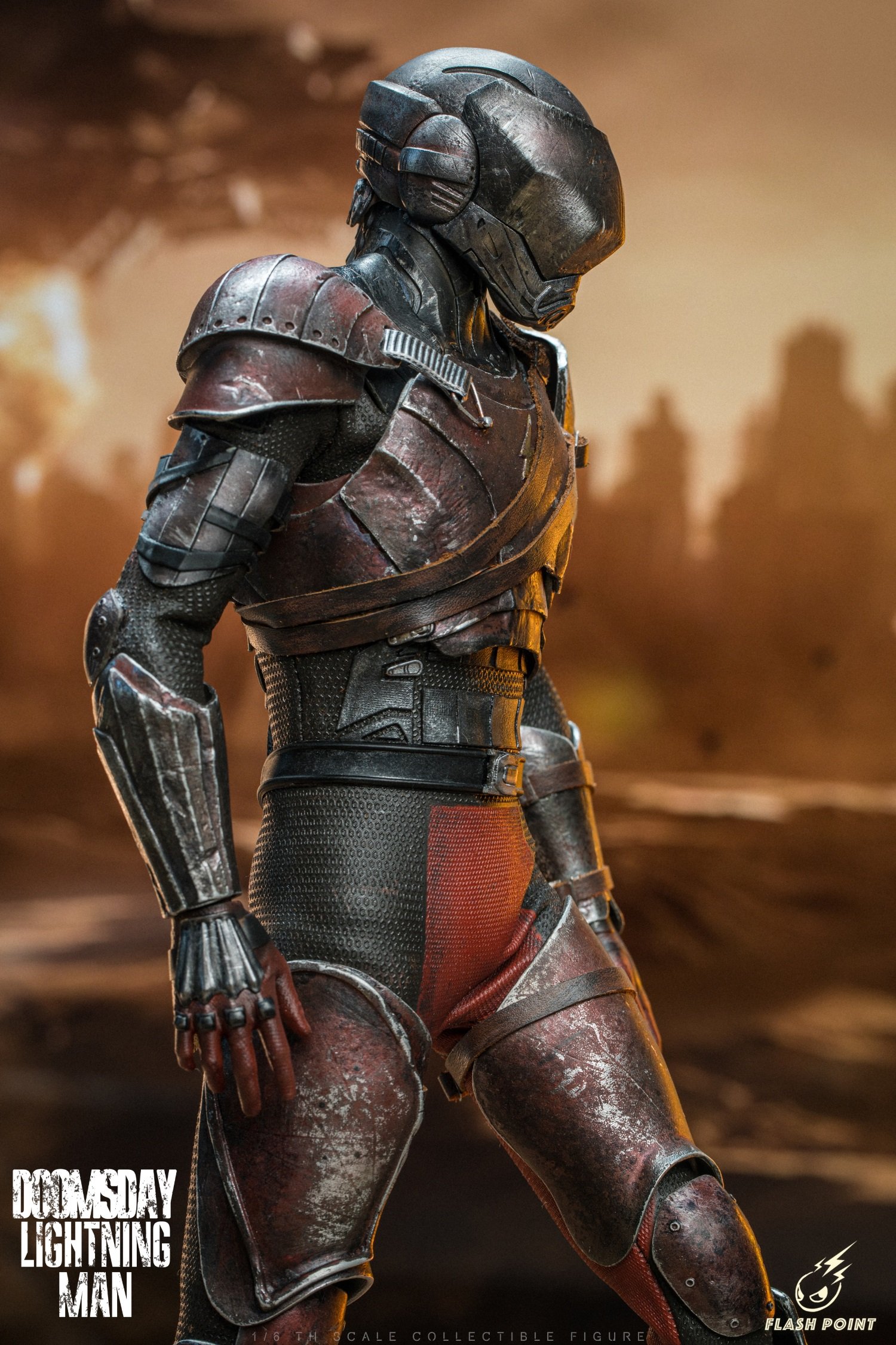 Knightmare Flash (Doomsday Lightning Man) 1/6 Scale Action