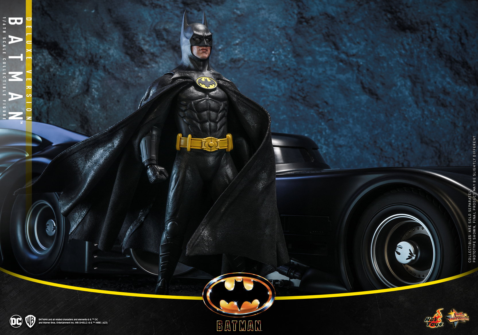 Hot Toys Releasing Tim Burton's '89 Batman and Batmobile