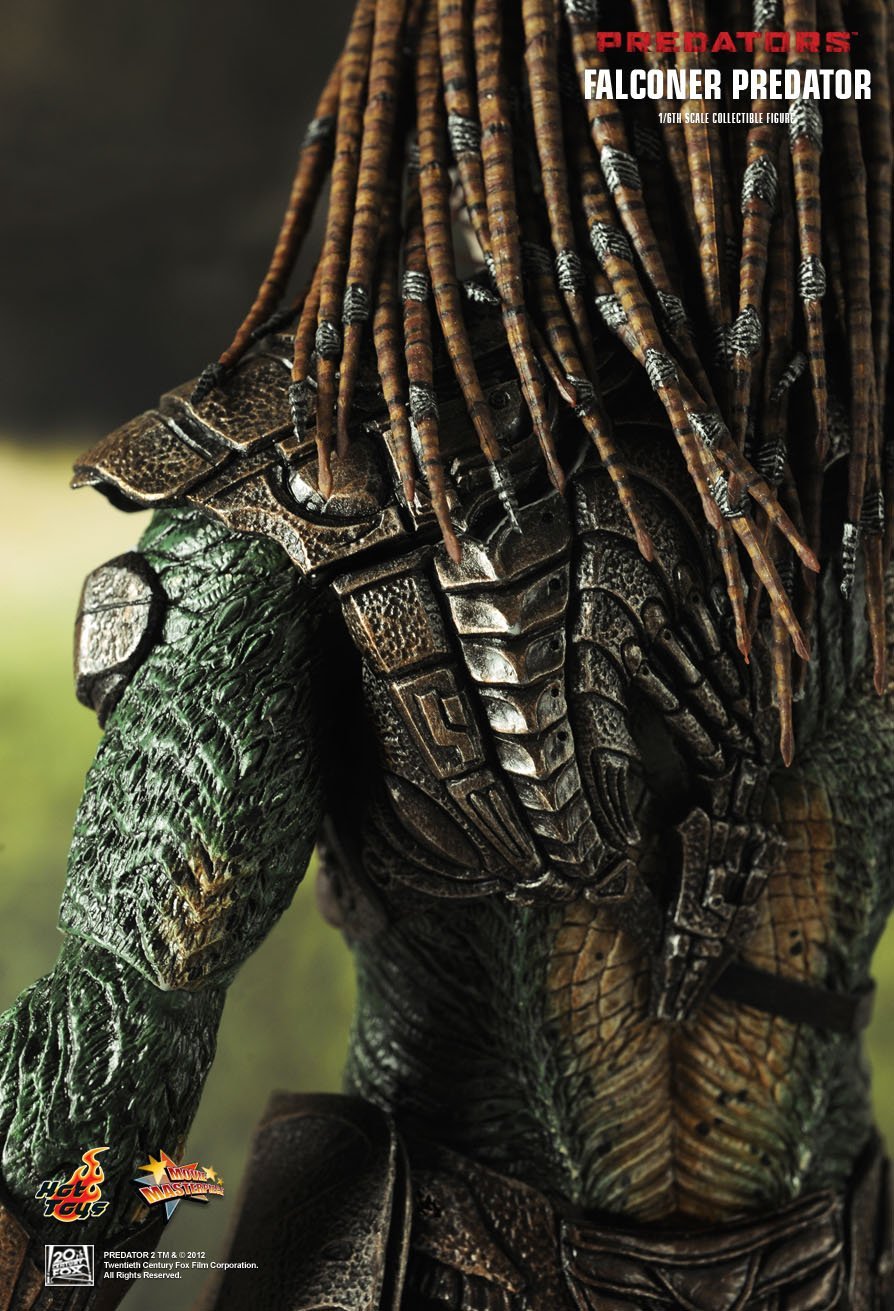 SF・ファンタジー・ホラー Hot Toys Predators FALCONER Hot Toys 1/6 Mms137 Falconer Predator Action Figures Set In