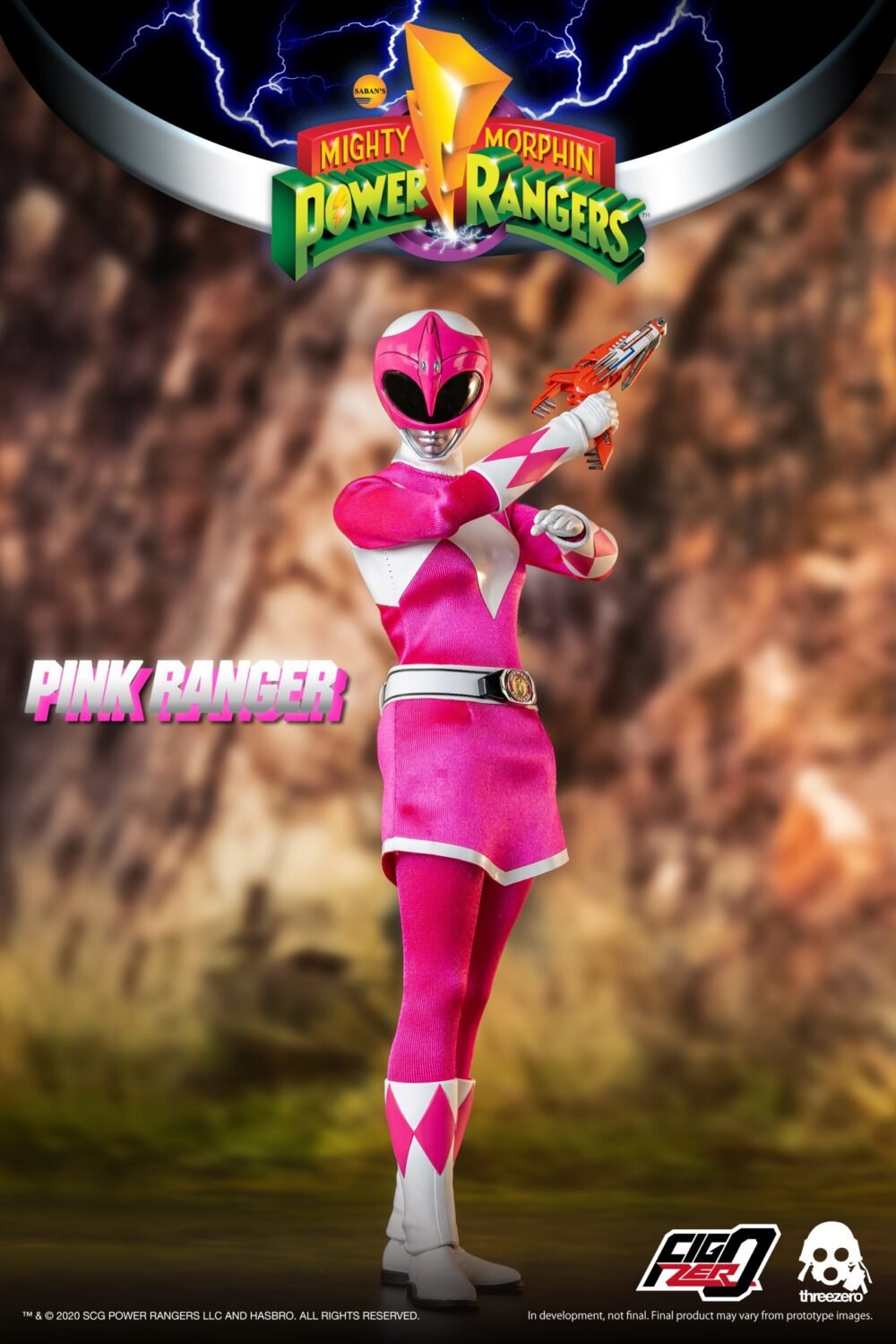 Power Rangers Pink Ranger Figure Threezero Mighty Morphin Power Rangers — Pink Ranger 1/6 Scale ...