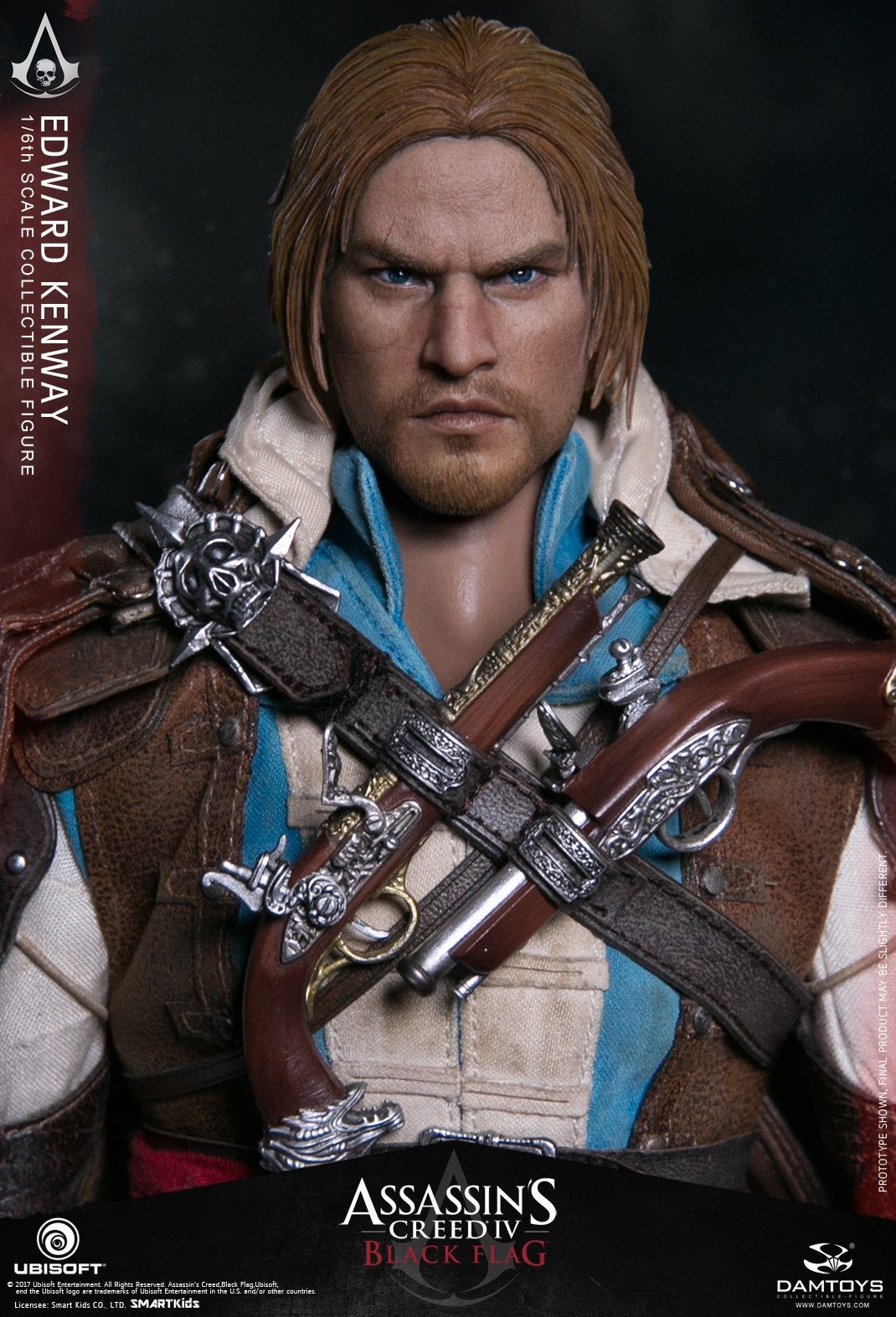 DAMTOYS ダムトイズ 1/6 アサシン クリード ブラックフラッグ DAMTOYS 1/6 アサシンクリード ブラックフラッグ エドワードの