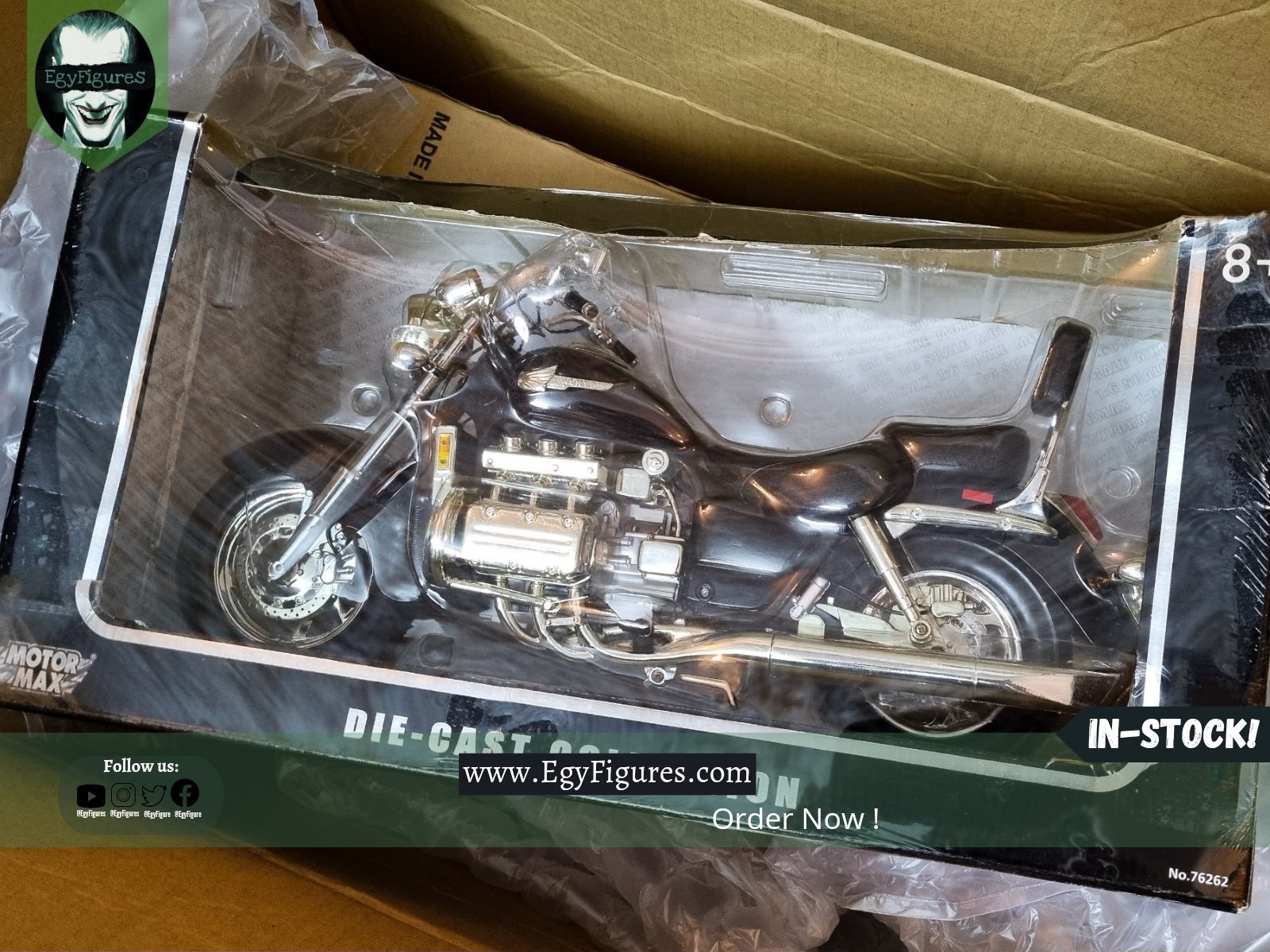 New Honda Valkyrie Motor Max Diecast 1/6 1:6 Motorcycle | eBay