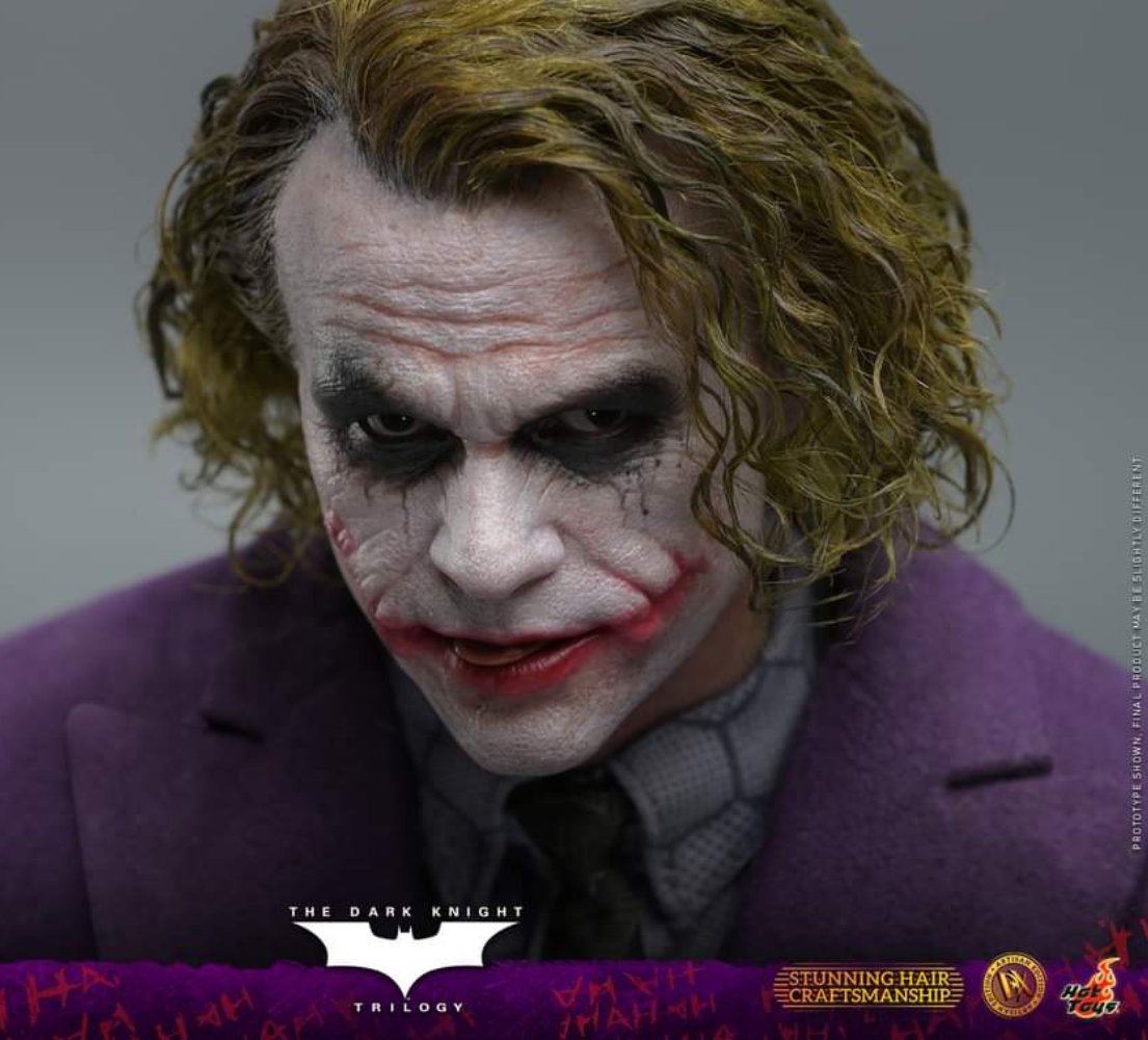 Hot Toys 1/6th scale The Joker 2.0 Collectible Figure (Rooted Hair ...