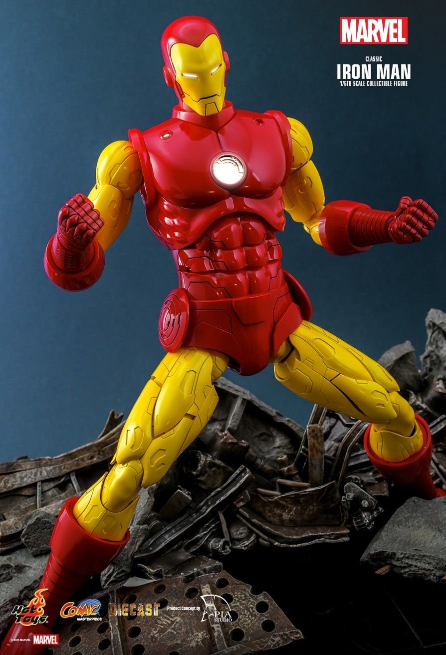 Marvel Comics Classic Iron Man Special Edition 1 6th Scale Collectible Figure Hot Toys