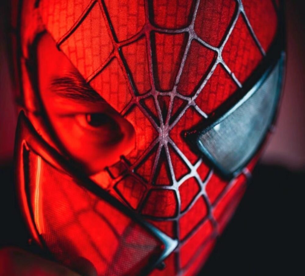 sam-raimi-spidey-mask-tobey-maguire-with-face-shell-3d-rubber-web