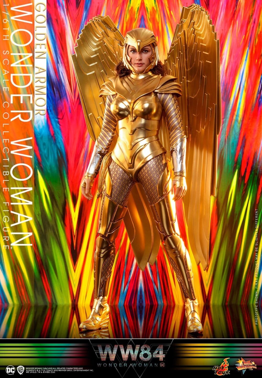 Golden Armor Wonder Woman Sixth Scale Figure by Hot Toys - Egyfigures ...
