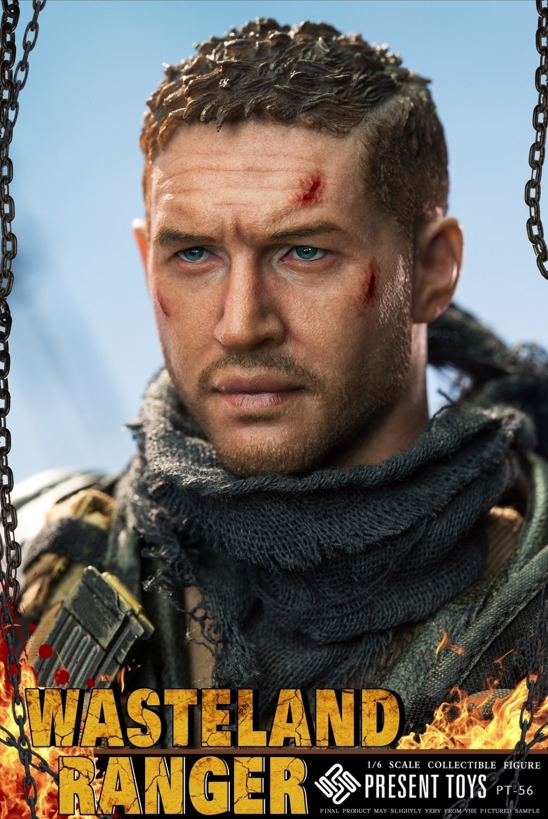 PRESENT TOYS PT-SP56 マッドマックス怒りのデスロード 1/6 PRESENT TOYS PT-sp56 1/6 Mad Max: Fury Road Tom Hardy Action
