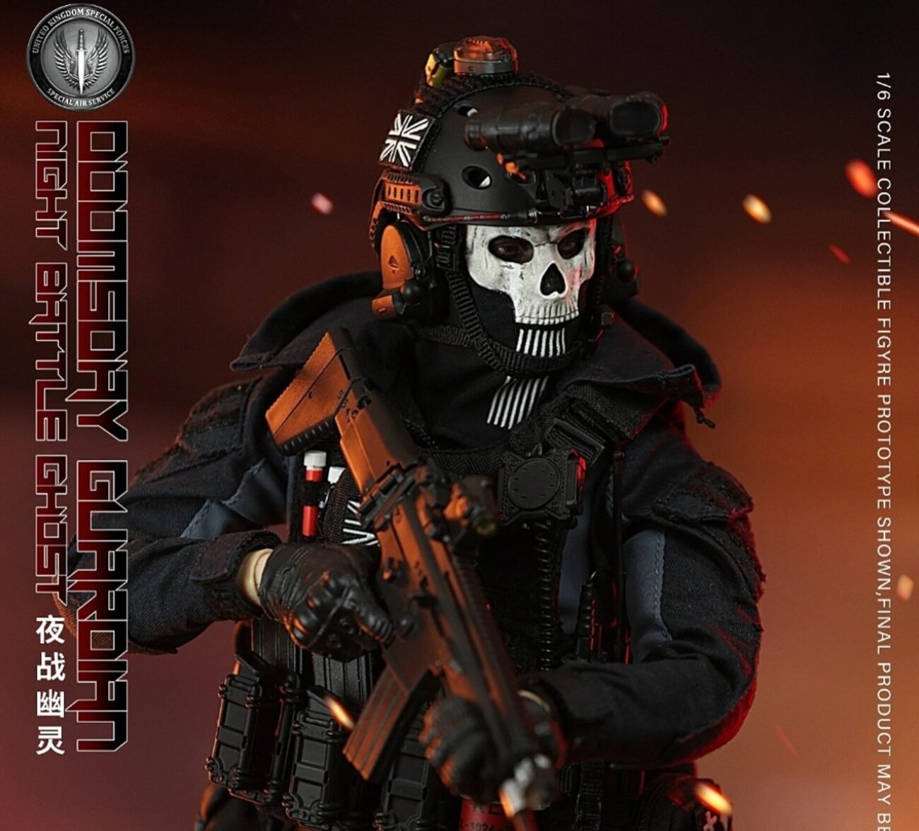 KS Toys (KS21001) 1/6 Scale Doomsday Guardian Night Battle Ghost Figure