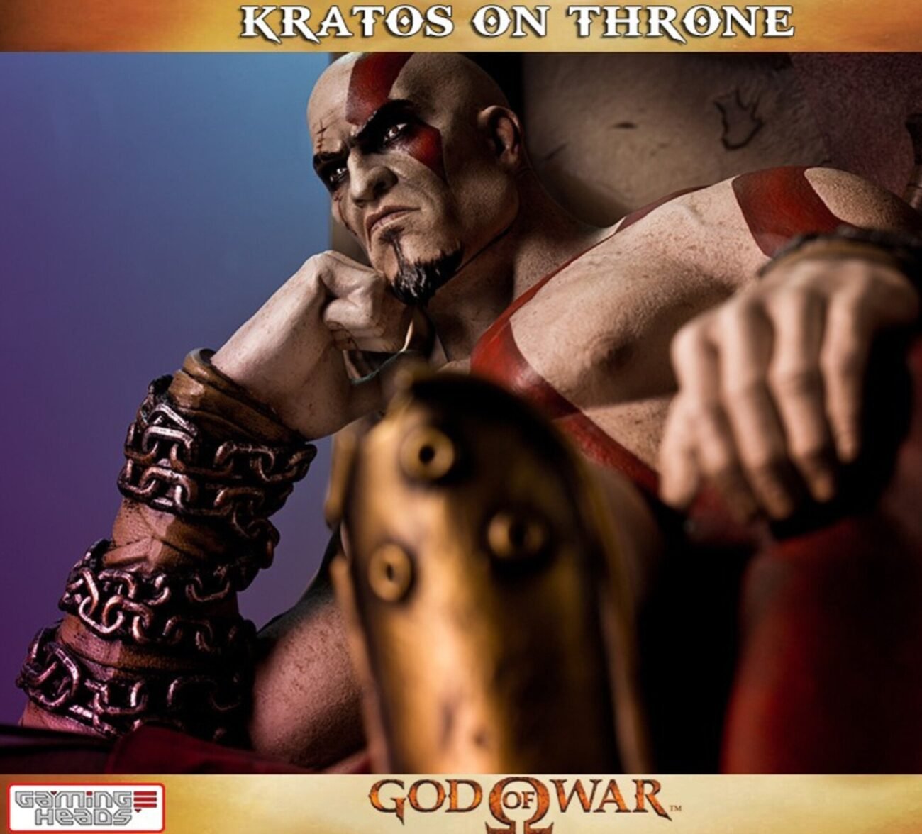 God of War™: Kratos on Throne 1/4 Statue /Extremely Rare