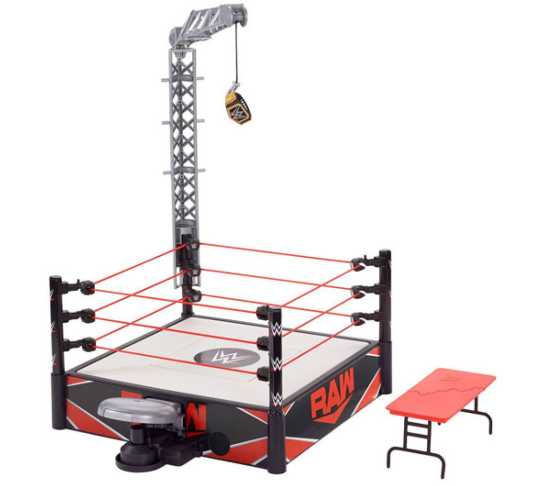 WWE Wrekkin' Kickout Ring Playset BY MATTEL