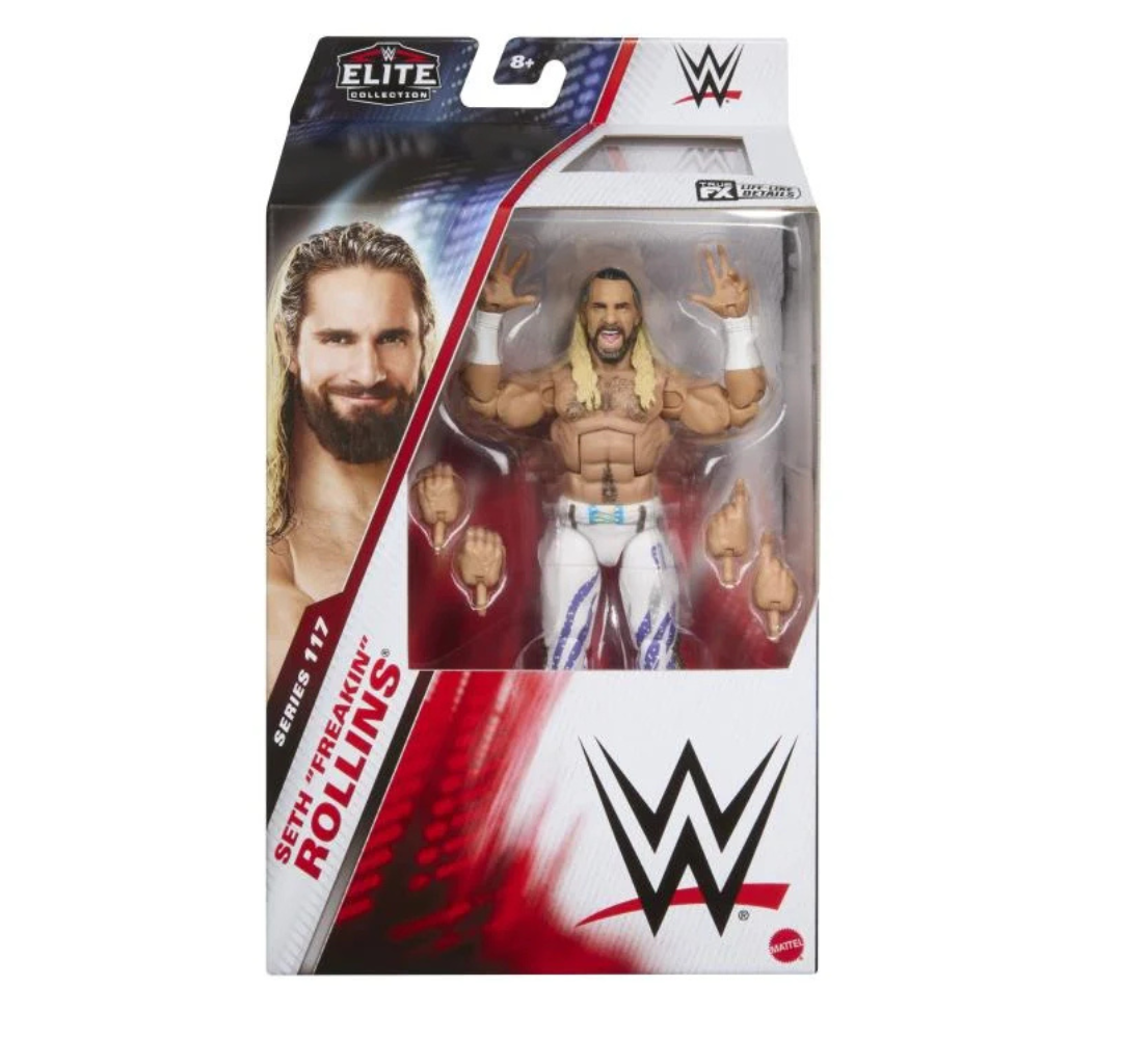WWE Elite Collection Series 117 Seth Rollins Action Figure BY MATTEL