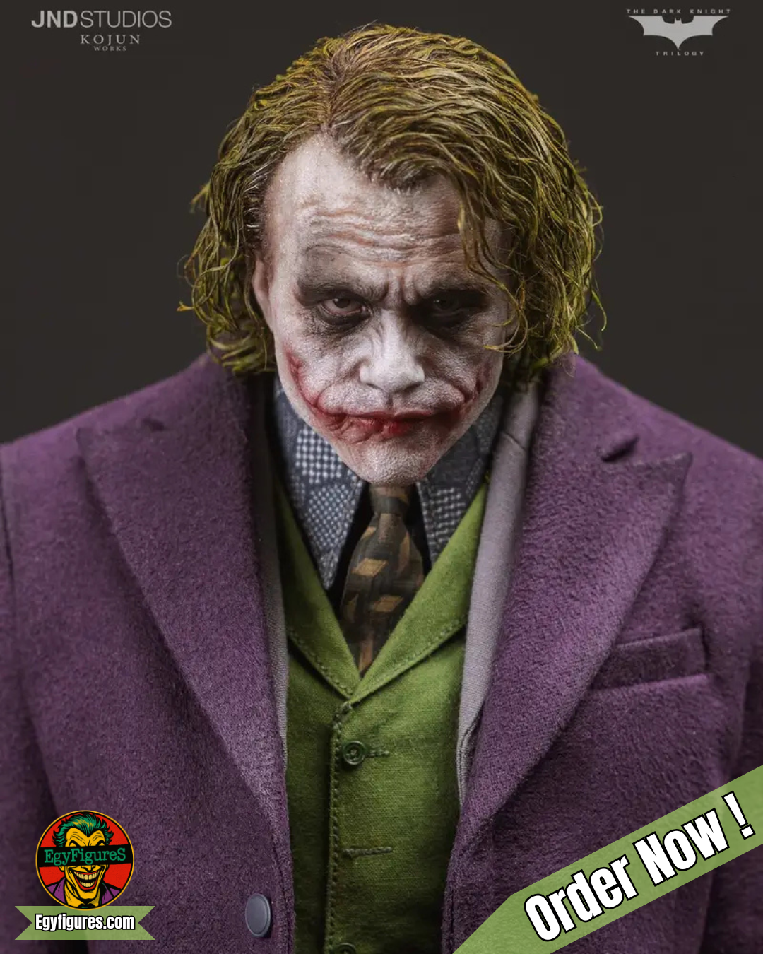 JND The Dark Knight - Joker (Tybe A) 1/6 Scale Hyperreal  - By Kojun Works