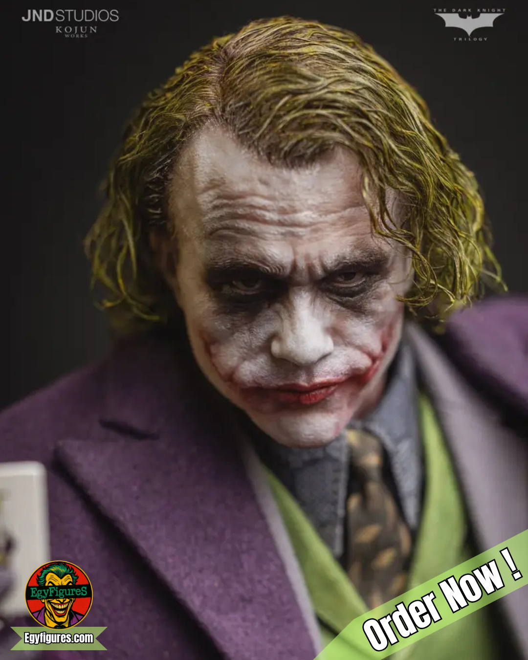 JND The Dark Knight - Joker (Tybe B) 1/6 Scale Hyperreal  - By Kojun Works