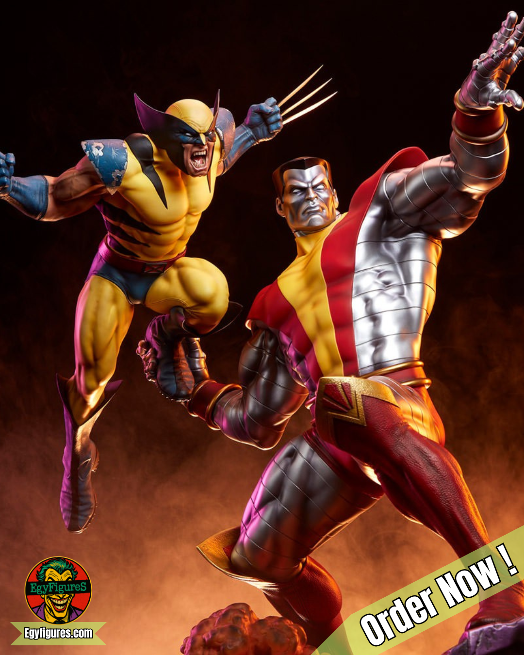 Fastball Special: Colossus and Wolverine Premium Format™ Figure by Sideshow Collectibles