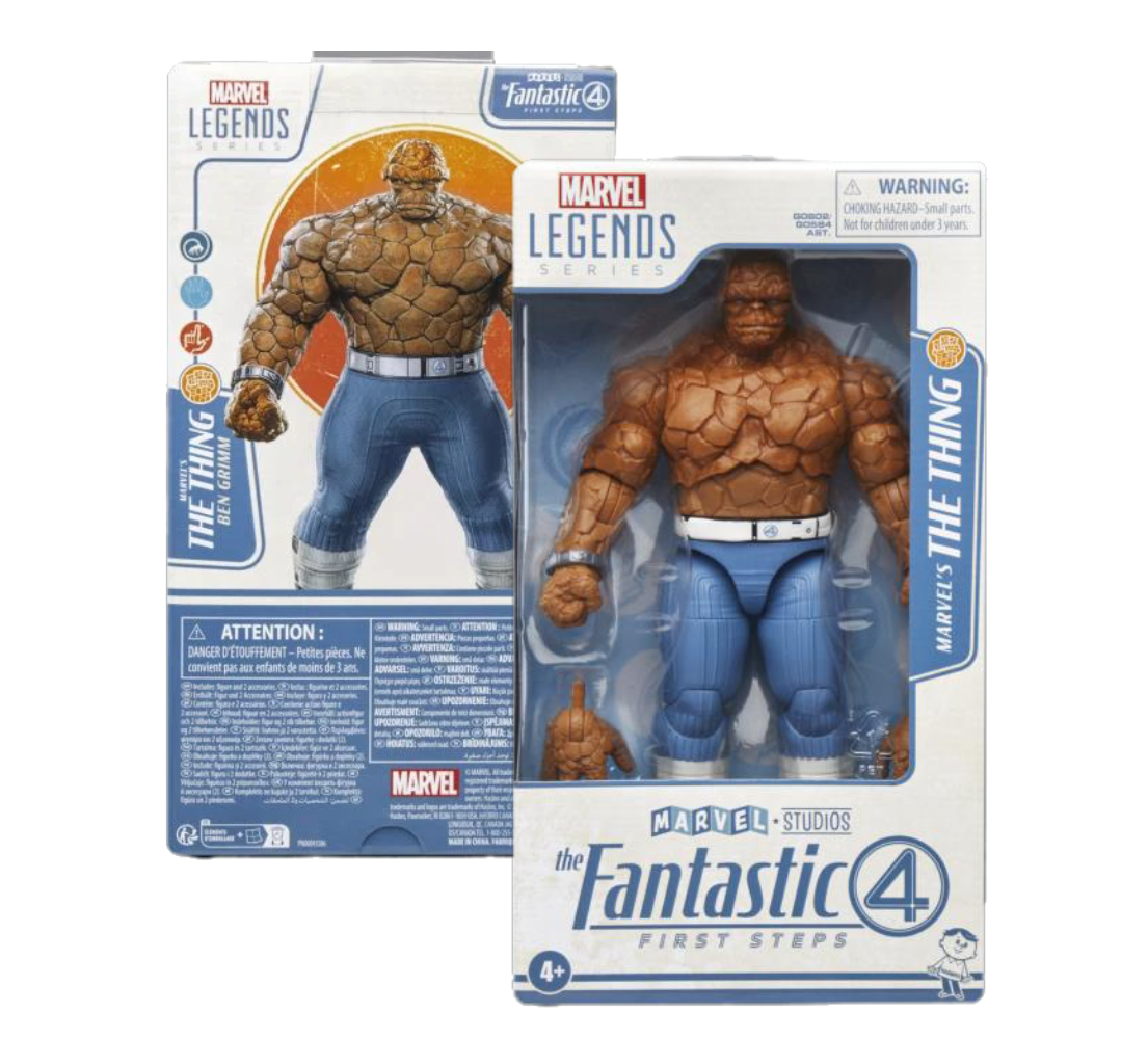 The Fantastic Four: First Steps Marvel Legends The Thing Action Figure By HASBRO