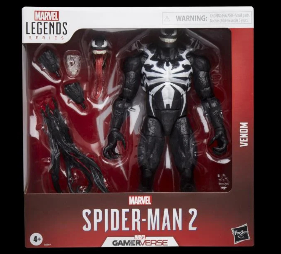 Marvel's Spider-Man 2 Marvel Legends Gamerverse Venom Deluxe Action Figure BY HASBRO