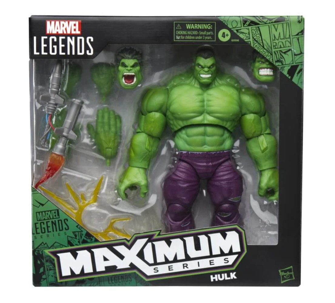 Hasbro Marvel Legends Maximum Series Hulk Deluxe Action Figure