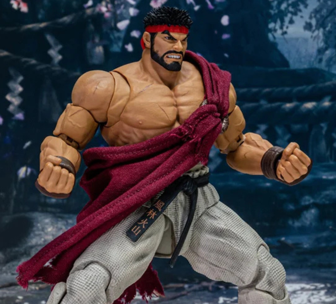 Street Fighter 6 Ryu 1/12 Scale Action Figure BY STORM COLLECTIBLES