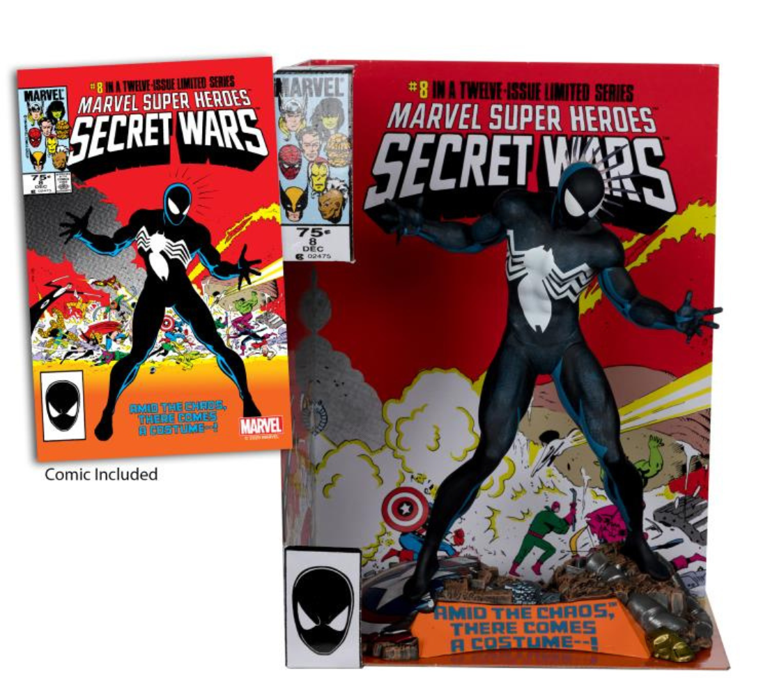 McFarlane Toys Marvel Comics Spider-Man (Secret Wars #8) 1/6 Scale Figure