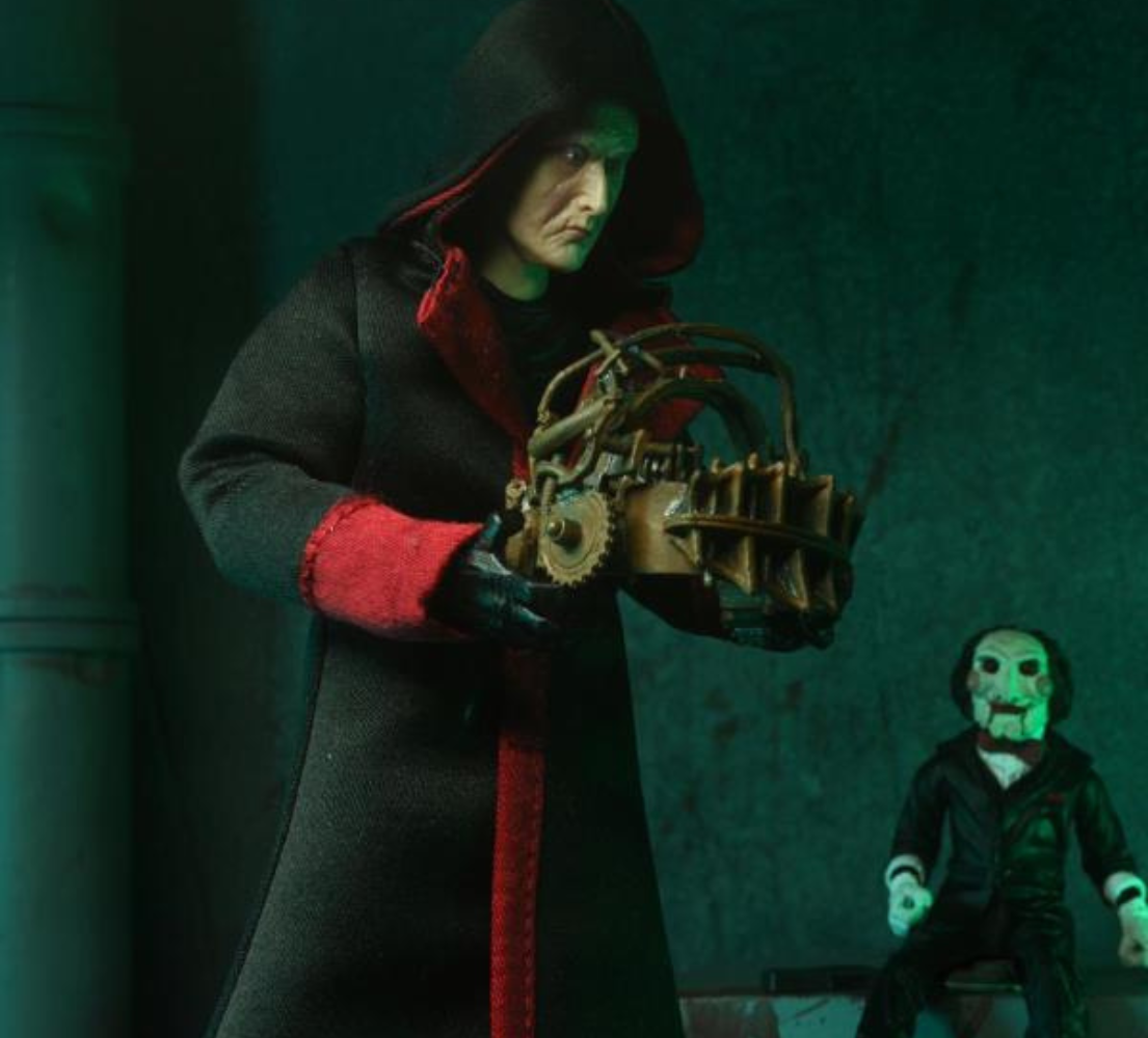 Saw Ultimate Jigsaw Killer (Black Robe) Action Figure BY NECA