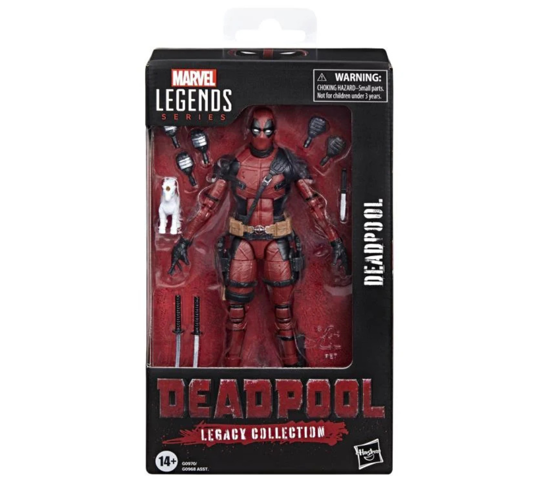 Deadpool Marvel Legends Legacy Collection Deadpool Action Figure By HASBRO
