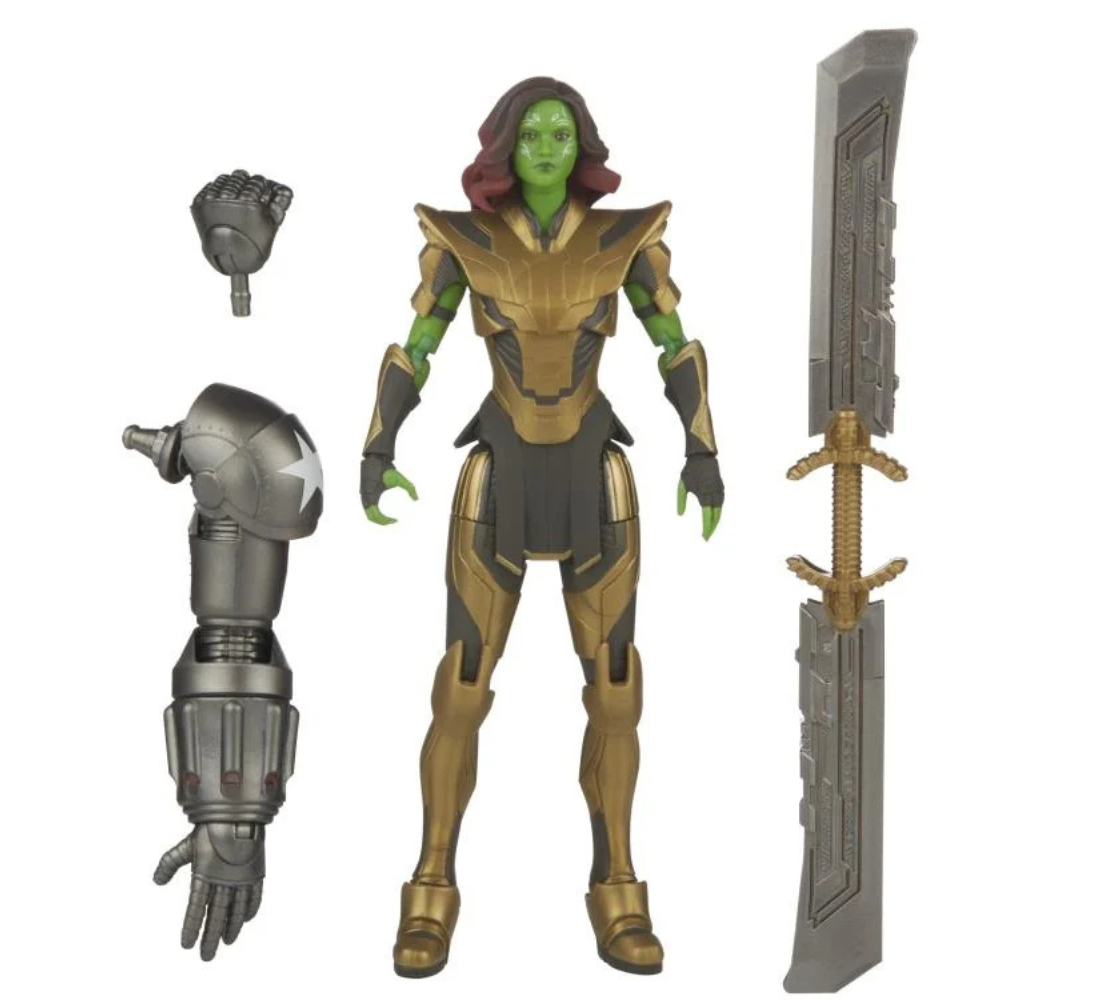 What If...? Marvel Legends Warrior Gamora Action Figure (Hydra Stomper BAF) By HASBRO