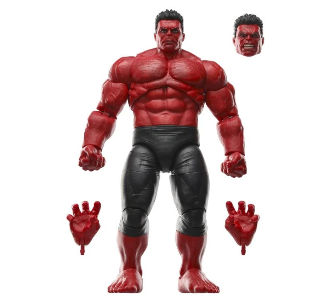 Captain America: Brave New World Marvel Legends Red Hulk Deluxe Action Figure By HASBRO