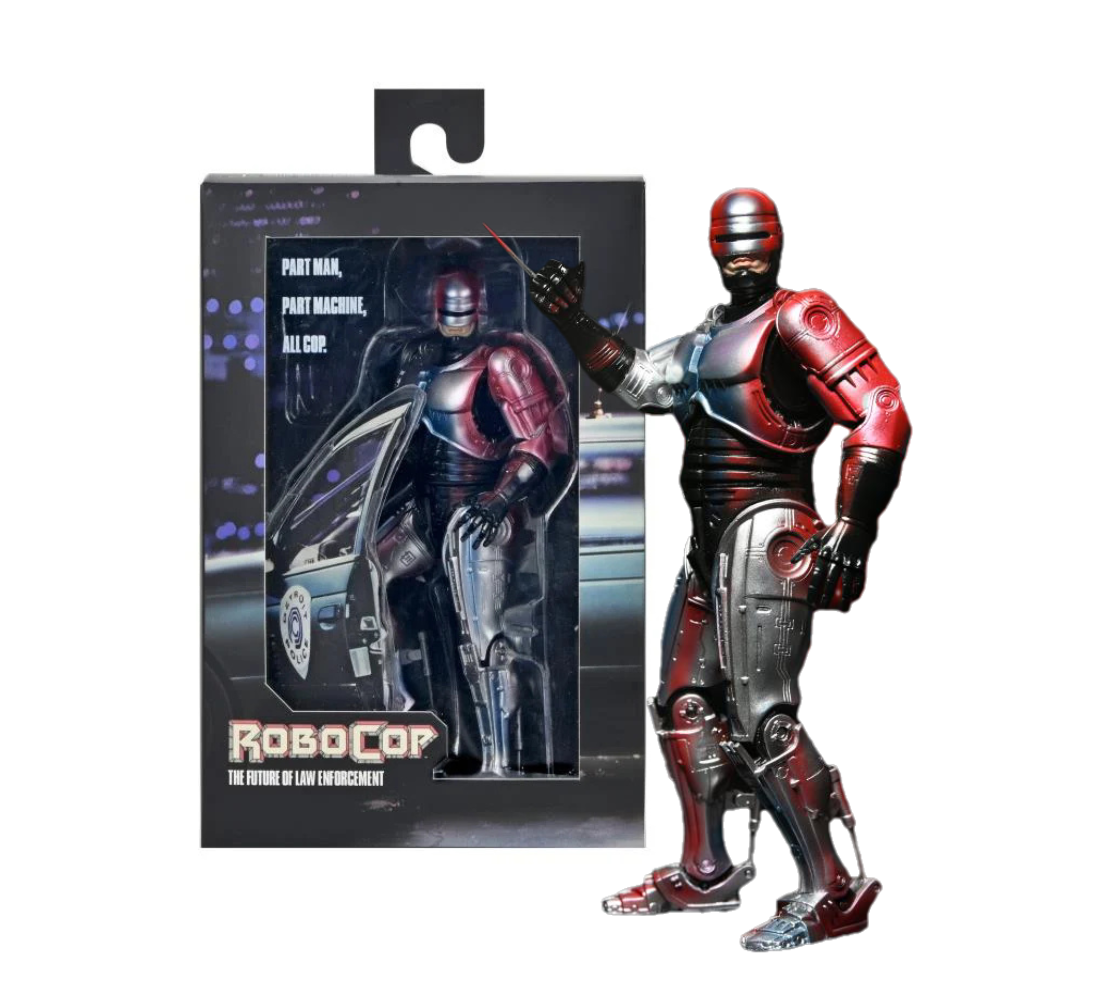 RoboCop Poster Series RoboCop Action Figure BY NECA