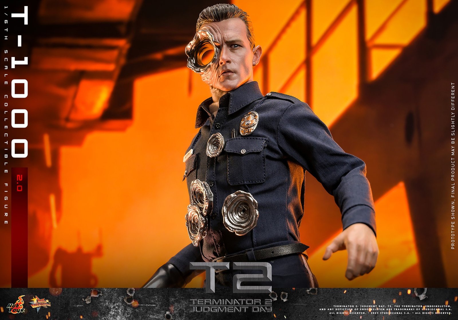 T-1000 (2.0) Sixth Scale Figure by Hot Toys ✓ - Egyfigures