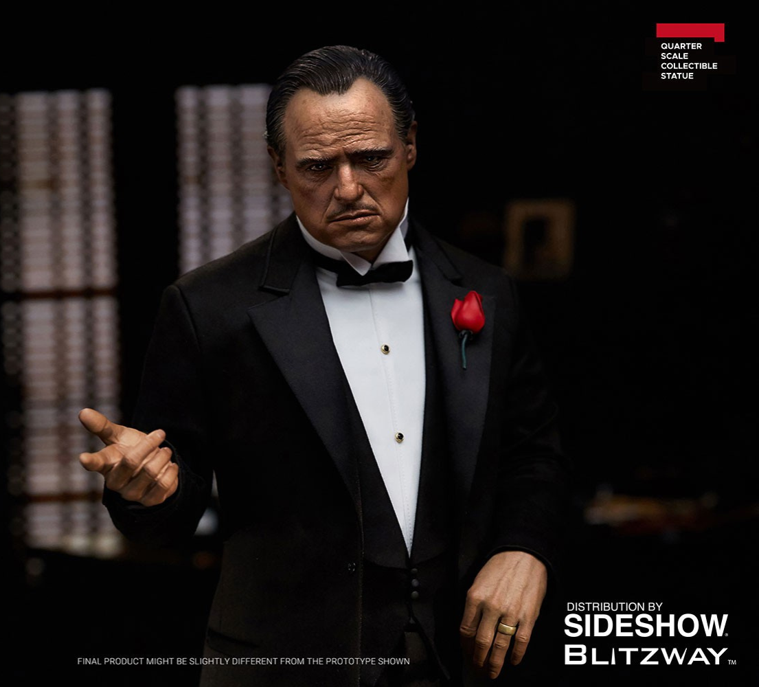 Vito Corleone 1/4 Statue by Blitzway /Rare