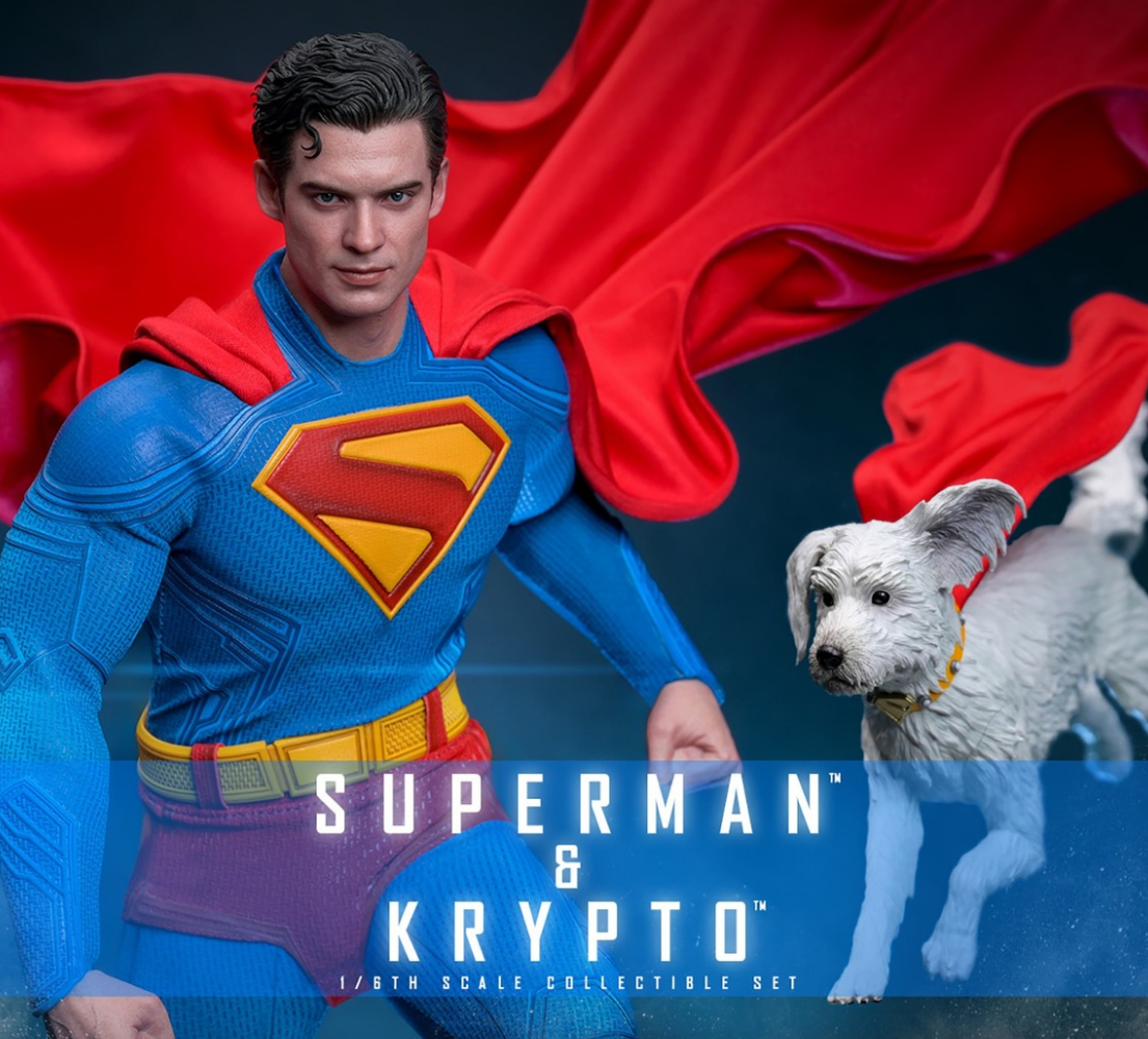 Superman™ & Krypto™ Sixth Scale Figure Set by Hot Toys