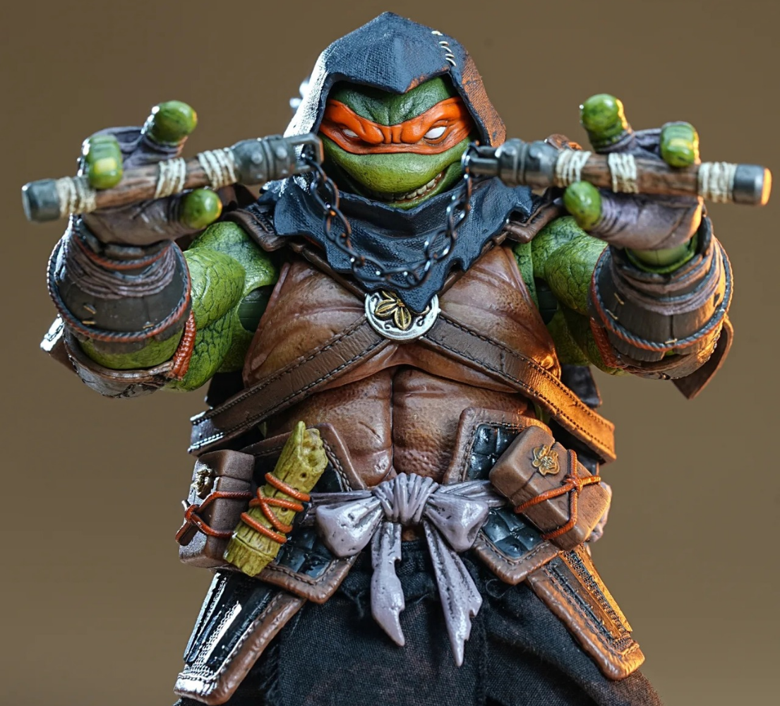 Last Ronin Michelangelo (WFShanghai2025) Exclusive 1/12 Scale Action Figure By Metytoyz