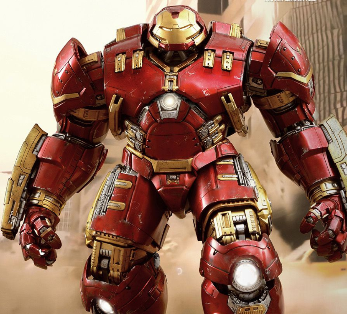 Hulkbuster MMS285 Sixth Scale Figure by Hot Toys /Rare