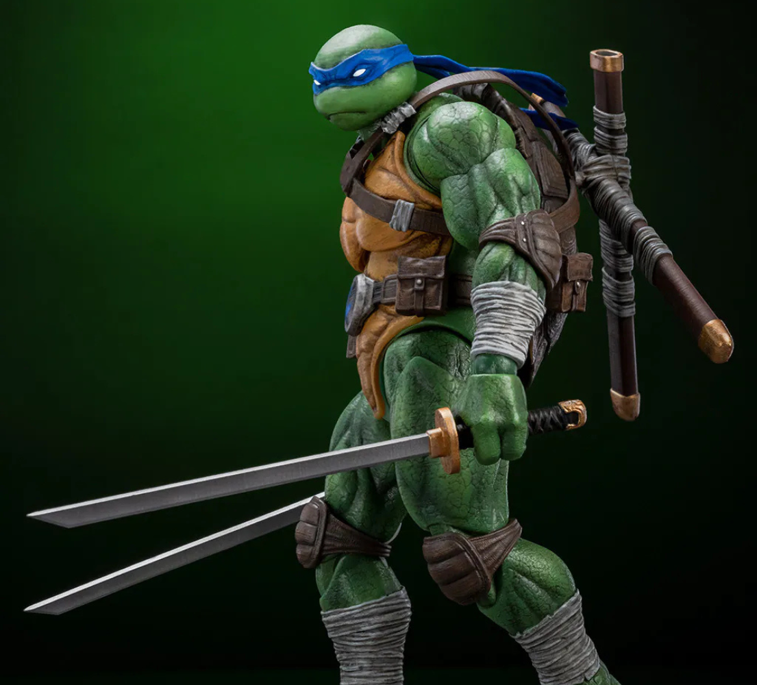 LINGJIHUN 1/12 TMNT Leonardo Action Figure