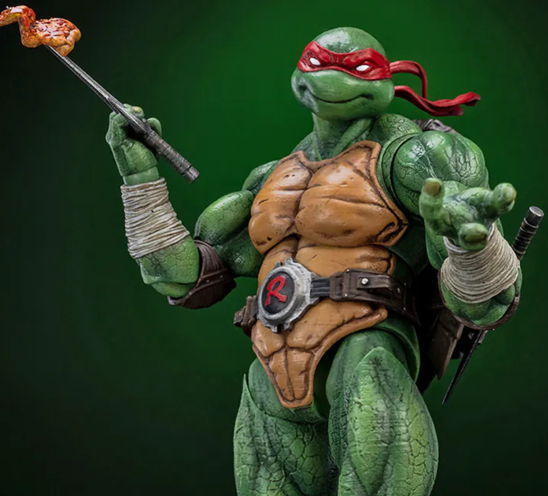 LINGJIHUN 1/12 TMNT Raphael Action Figure