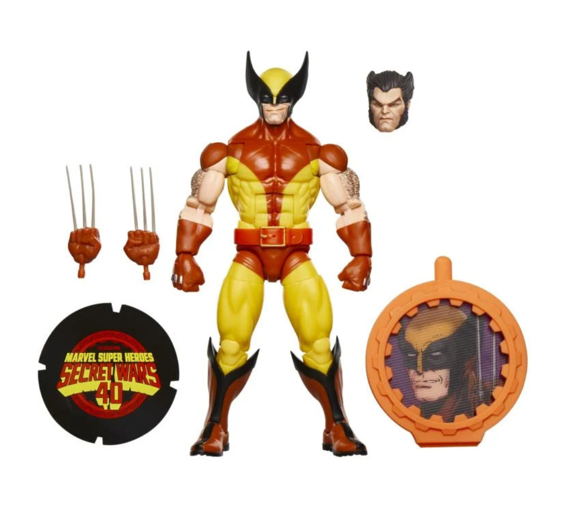 Secret Wars Marvel Legends Wolverine Action Figure By HASBRO