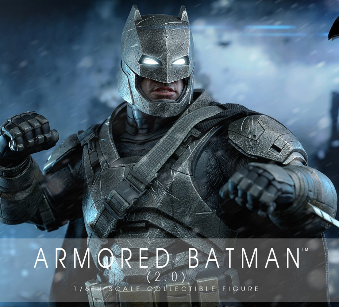 Armored Batman (2.0) Sixth Scale Figure by Hot Toys