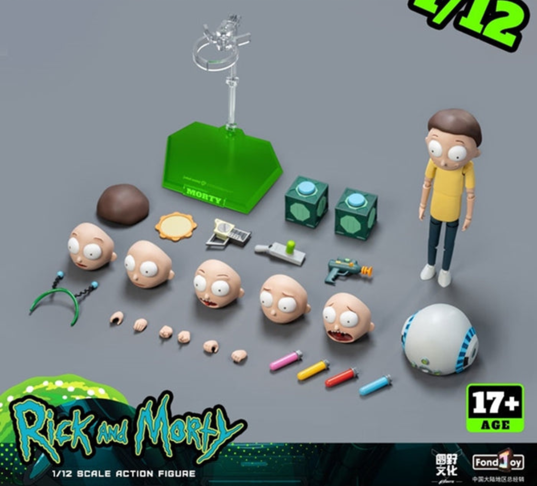 FondJoy 1/12 Rick and Morty - Morty Action Figure