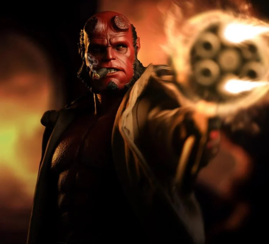 Hellboy II: The Golden Army Legacy Replica Hellboy - Limited Edition 1/4 Scale Statue By IRON STUDIOS