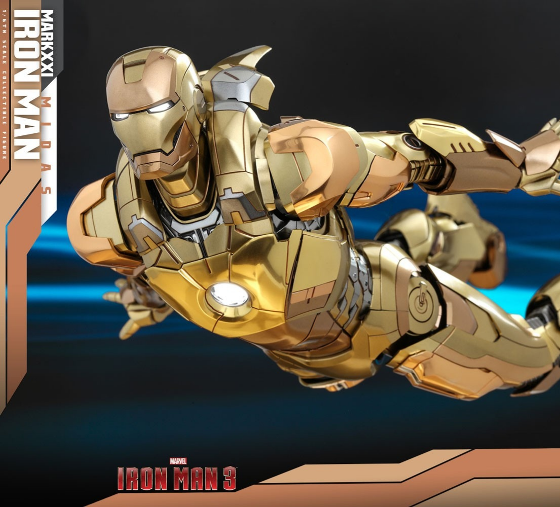 Iron Man Mark XXI (Midas) Sixth Scale Figure by Hot Toys