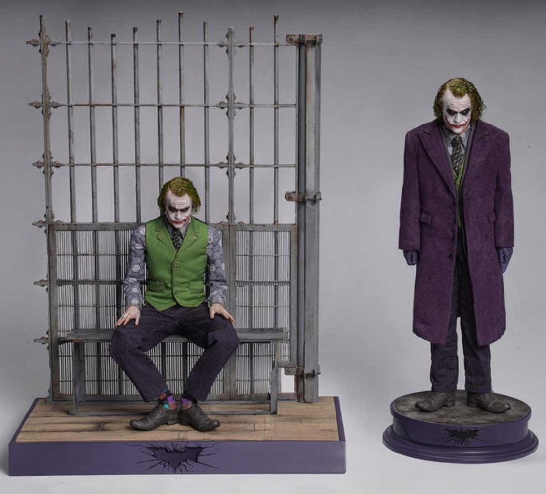 InArt Joker (Deluxe Edition) (Rooted Hair) Two Pack 1/6 Scale Figures Set