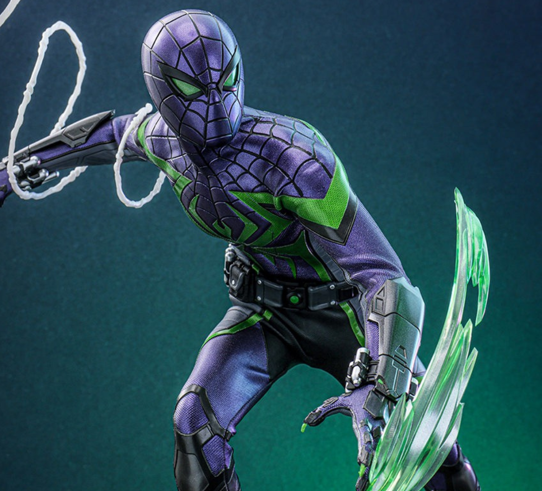 Miles Morales (Purple Reign Suit) Sixth Scale Figure by Hot Toys