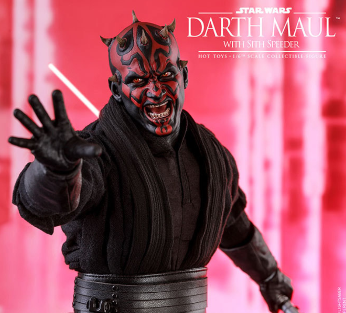Darth Maul with Sith Speeder (Special Edition) Sixth Scale Figure by Hot Toys