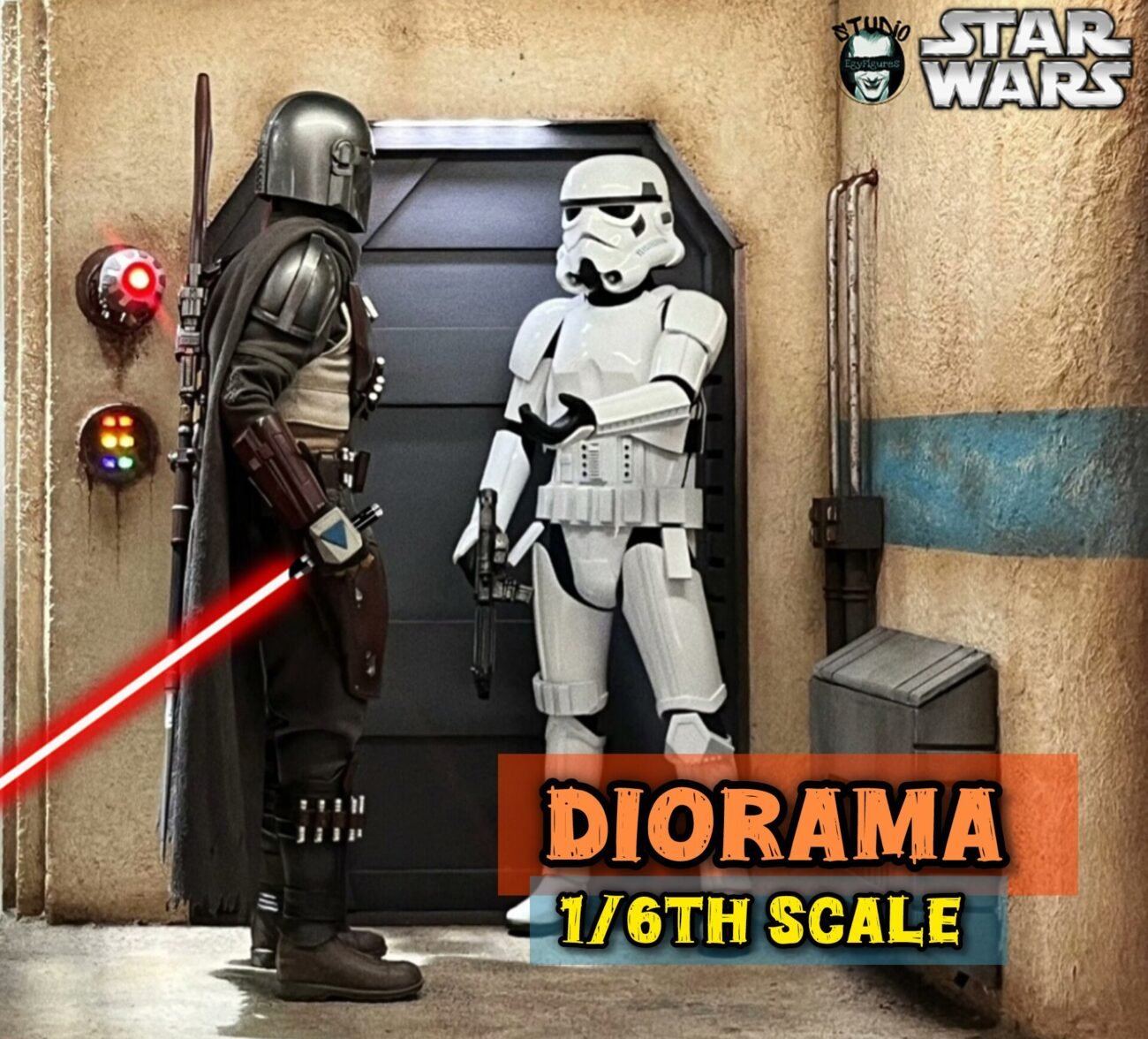 Custom Star Wars 1/6th Scale Diorama By EgyFigures Studio