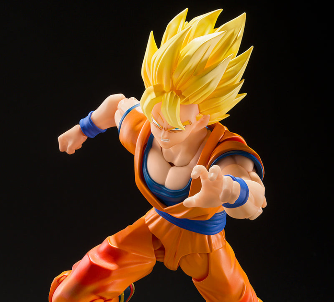 S.H.Figuarts Dragon Ball Z Super Saiyan Son Goku (The Beginning of the Final Battle) Action Figure