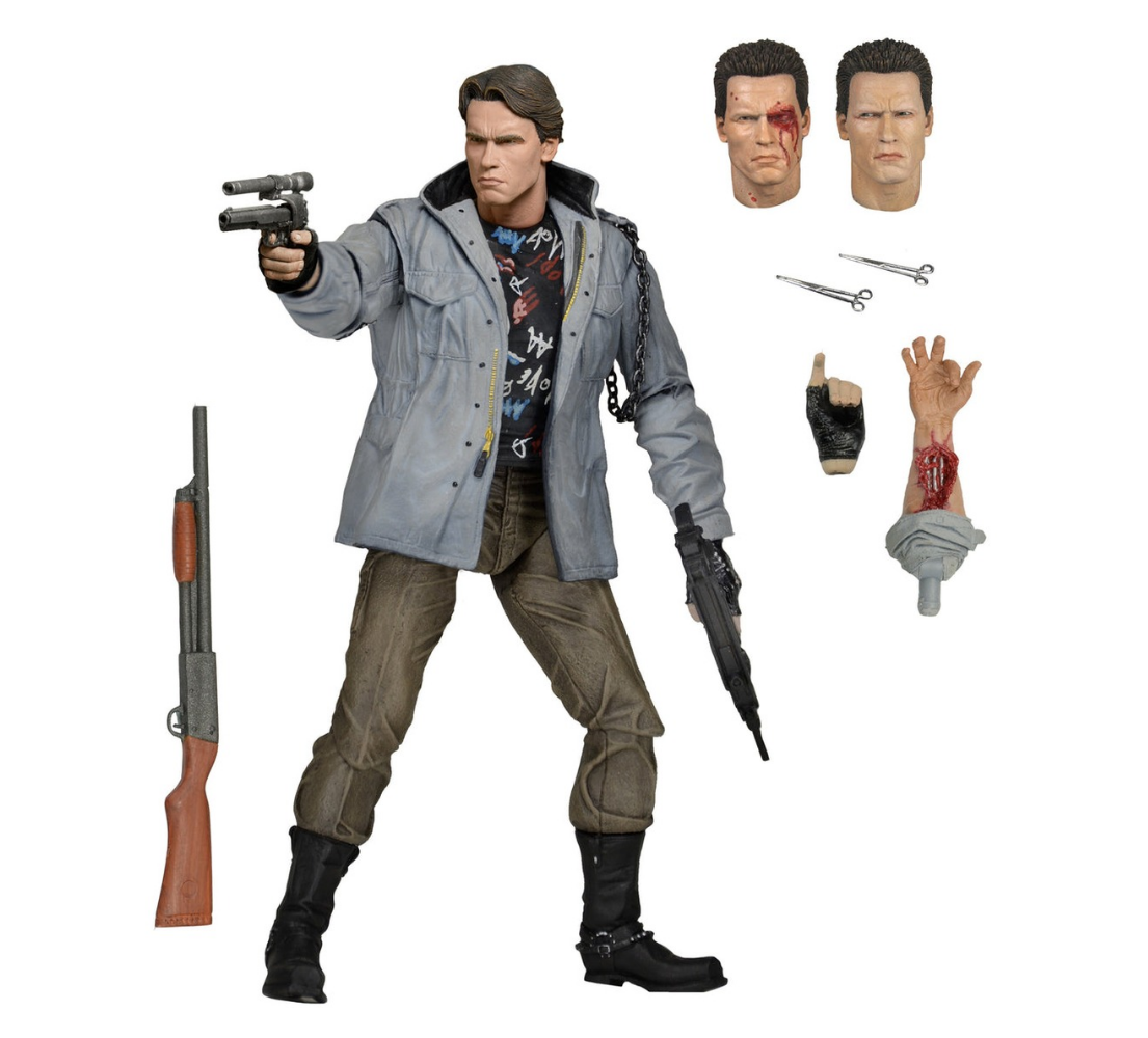 The Terminator Ultimate T-800 (Tech Noir) Action Figure By NECA